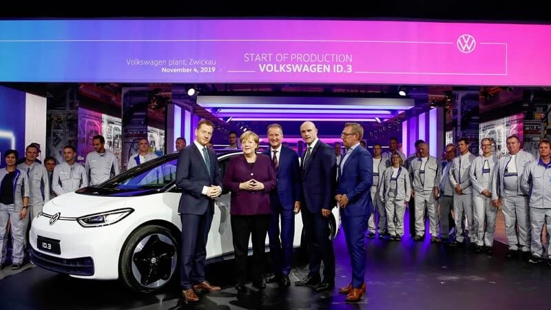 Volkswagen открывает производство электромобилей в Цвиккау (Германия)